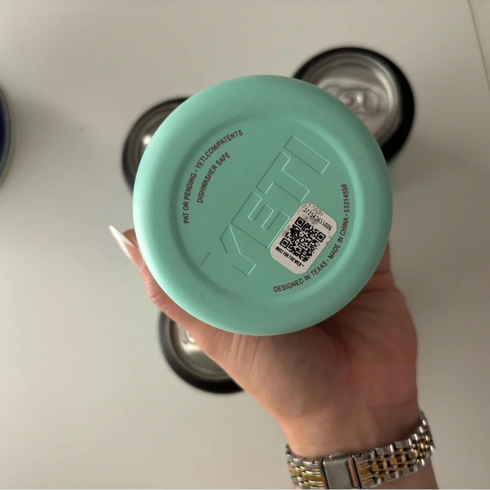 YETI Stainless Steel and Mint Tumblers - Picture 3 of 8